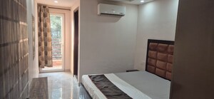 Bedroom in 1 BHK Builder Floor at The Estate Floors, Sector 43 – for Rent