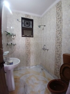 Bathroom in 3.5 BHK Builder Floor at Ip Colony – for Rent