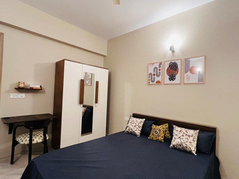 Bedroom, m3m-skywalk 2 Bedroom 1450 Sq.Ft. Apartment In Sector 74 Gurgaon 10335574