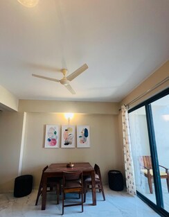 2 BHK + Study Room Apartment For Rent in M3M Skywalk