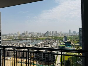 Balcony in 3 BHK Apartment at Godrej Meridien, Sector 106 – for Rent