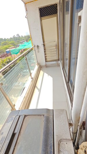 Balcony in 1 BHK Apartment at Conwood Astoria, Goregaon East – for Rent