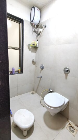Bathroom in 1 BHK Apartment at Conwood Astoria, Goregaon East – for Rent
