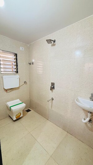 Bathroom in 1 BHK Apartment at Vishnu Vertex, Kalyan East – for Sale