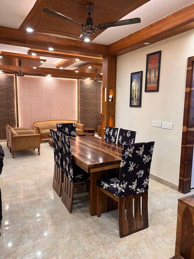 Dining area, birla-niyaara 3 Bedroom 1150 Sq.Ft. Builder Floor In Worli Mumbai 10335828
