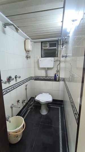Bathroom in 2 BHK Apartment at Lower Parel – for Rent