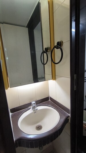 Bathroom in 2 BHK Apartment at Lower Parel – for Rent