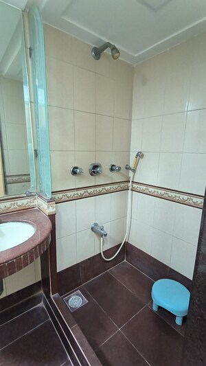 Bathroom in 2 BHK Apartment at Lower Parel – for Rent