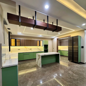 Kitchen in 4 BHK Builder Floor at New Industrial Township 3 – for Rent