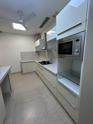 Kitchen in 3 BHK Apartment at Omkar 1973, Worli – for Rent