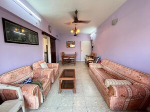 Living Room in 2 BHK Apartment at Seven Bunglow – for Rent