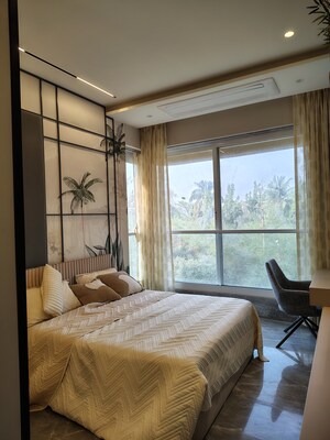 Bedroom in 2 BHK Apartment at Dipti Flora Khar West, Khar West – for Rent