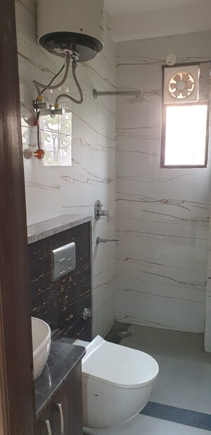 Bathroom in 3 BHK Builder Floor at Palam Vihar – for Rent