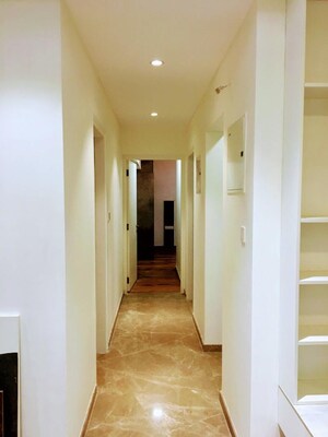 Building Lobby in 2 BHK Apartment at Godrej The Trees, Vikhroli East – for Rent