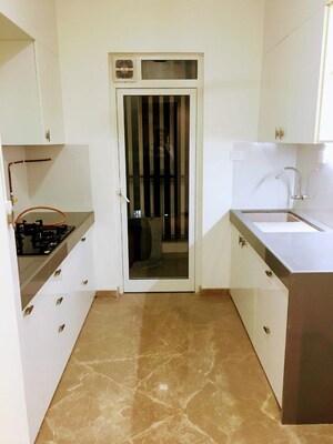 Kitchen in 2 BHK Apartment at Godrej The Trees, Vikhroli East – for Rent