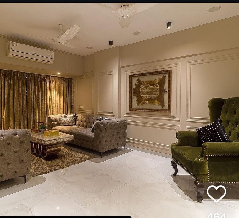 Living Room, db-realty-orchid-enclave 2 Bedroom 960 Sq.Ft. Apartment In Agripada Mumbai 10336652