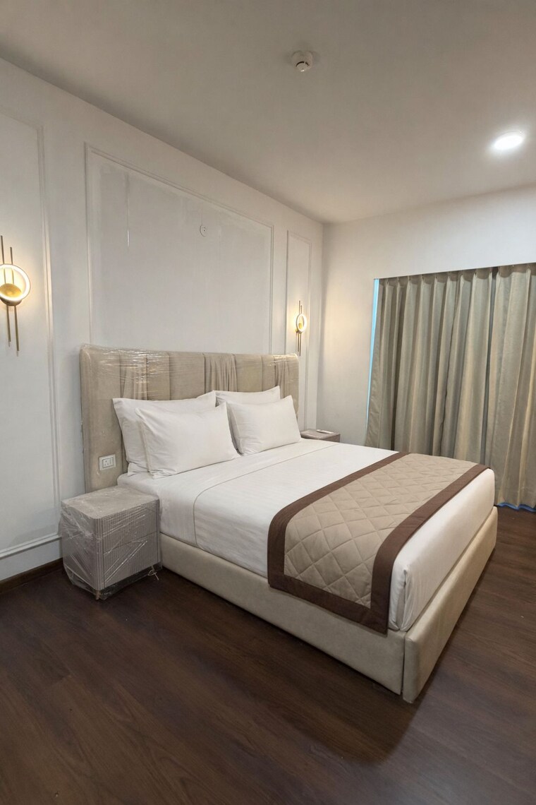 Bedroom, krisumi-waterfall-residences 2 Bedroom 1478 Sq.Ft. Apartment In Sector 36a Gurgaon 10336665