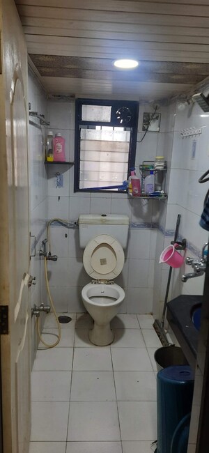 Bathroom in 3 BHK Apartment at Ganga Tower II, Chembur – for Rent