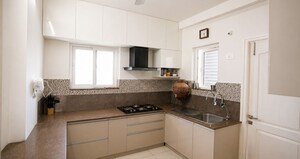 Kitchen in 3 BHK Apartment at Aparna Sarovar Grande, Nallagandla – for Rent