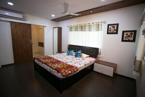 Bedroom in 3 BHK Apartment at Aparna Sarovar Grande, Nallagandla – for Rent