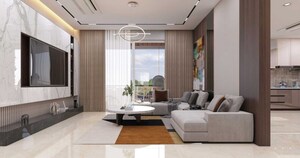 Living Room in 3 BHK Apartment at Puppalaguda – for Sale