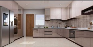 Kitchen in 3 BHK Apartment at Puppalaguda – for Sale