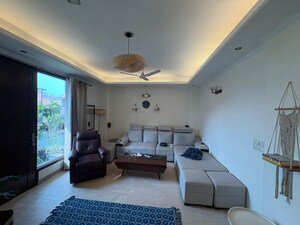 Living Room in 3 BHK Builder Floor at Greater Kailash I – for Rent