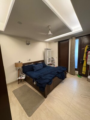 Bedroom in 3 BHK Builder Floor at Greater Kailash I – for Rent
