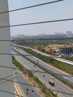 Balcony in 3 BHK Apartment at Aparna Zenon, Puppalaguda – for Rent