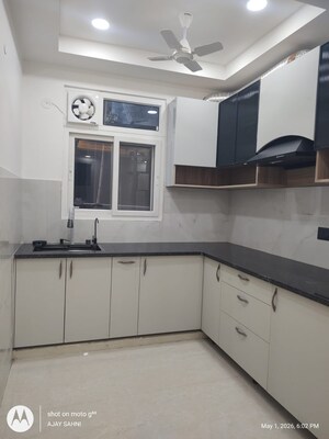 Kitchen in 3 BHK Builder Floor at Freedom Fighters Enclave – for Rent
