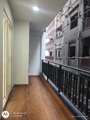 Balcony in 3 BHK Builder Floor at Freedom Fighters Enclave – for Rent