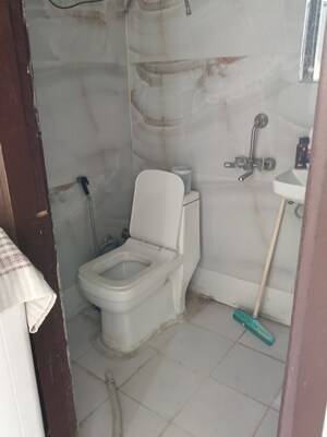Bathroom in 2 BHK Builder Floor at Malviya Nagar – for Rent