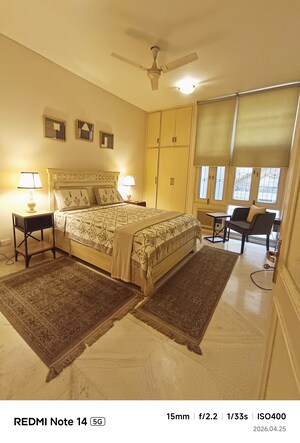 Master Bedroom in 4 BHK Builder Floor at Greater Kailash I – for Rent