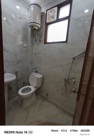 Bathroom in 2 BHK Builder Floor at Kalkaji – for Sale
