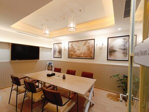 Team Area in  Office Space at Meenakshi Techpark, Gachibowli – for Rent