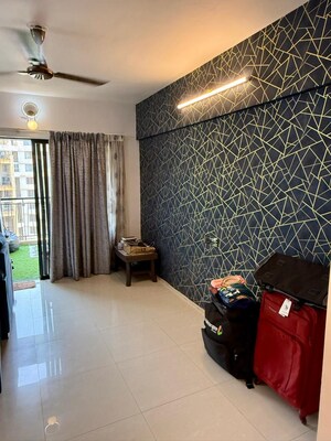 Living Room in 2 BHK Apartment at Malpani Greens, Wakad – for Rent