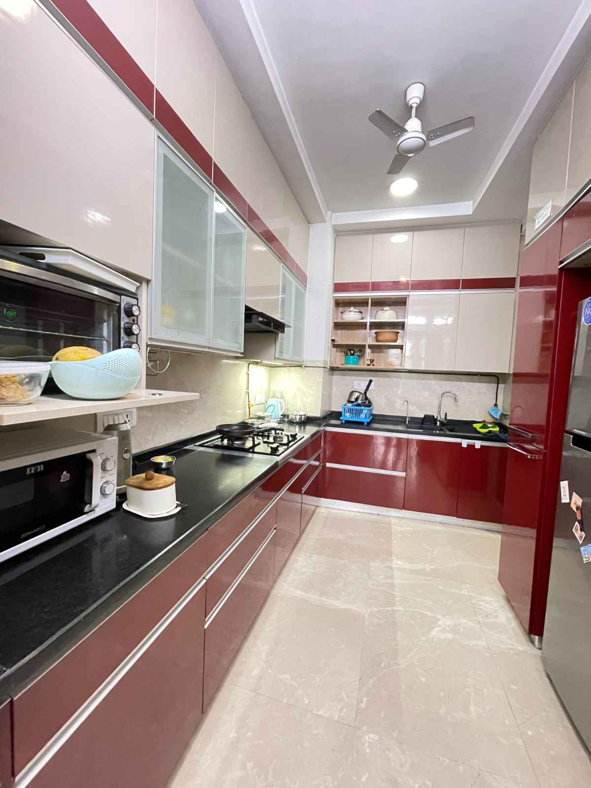 Kitchen in 3 BHK Apartment at Central Park Resorts, Sector 48 – for Sale