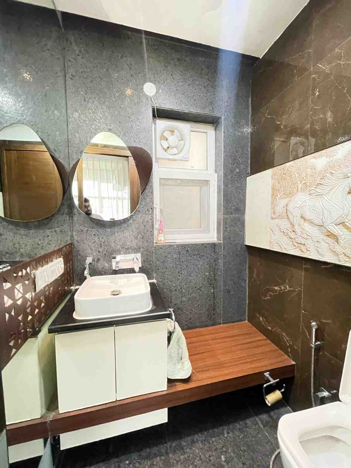 Attached Bathroom in 3 BHK Apartment at Central Park Resorts, Sector 48 – for Sale
