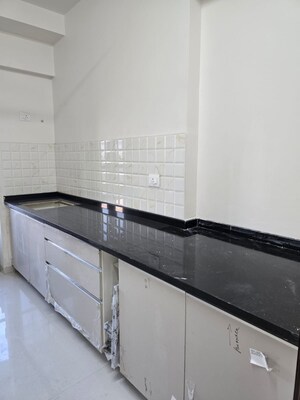 Kitchen in 2 BHK Apartment at Shapoorji Pallonji BKC 28, Bandra East – for Rent