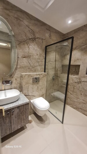 Bathroom in 4 BHK Builder Floor at Sector 46 – for Sale