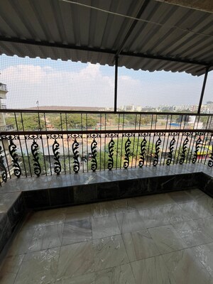 Balcony in 3 BHK Apartment at Green Valley CHS, Wanwadi – for Rent