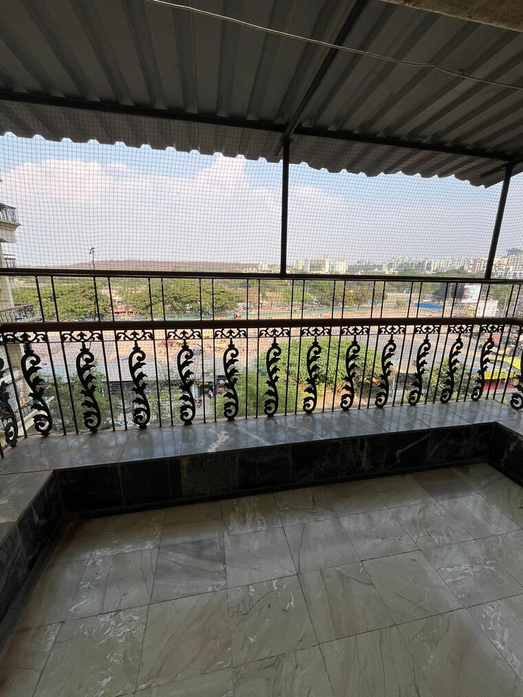 Balcony, green-valley-chs 3 Bedroom 1650 Sq.Ft. Apartment In Wanwadi Pune 10357548