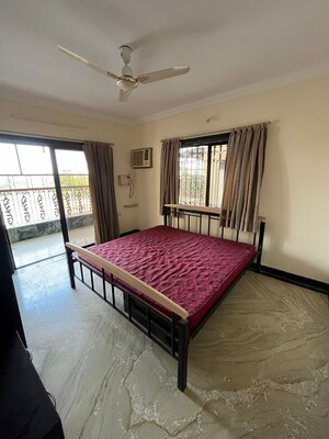 Bedroom in 3 BHK Apartment at Green Valley CHS, Wanwadi – for Rent