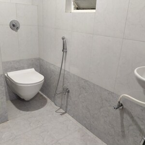 Bathroom in Studio Apartment at Kharadi – for Rent