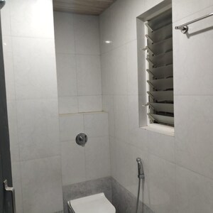 Bathroom in Studio Apartment at Kharadi – for Rent