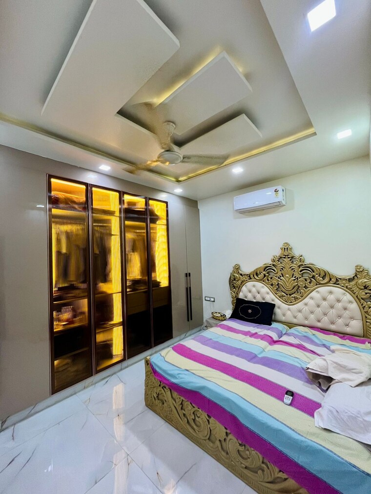 Bedroom, abdulla-garden 3 Bedroom 1200 Sq.Ft. Independent House In Mayur Vihar Dasna Ghaziabad 10357596