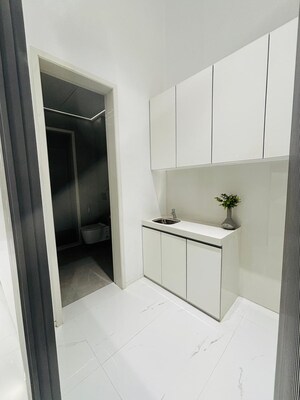 Bathroom in  Office Space at Raheja Prime 2, Juinagar – for Sale