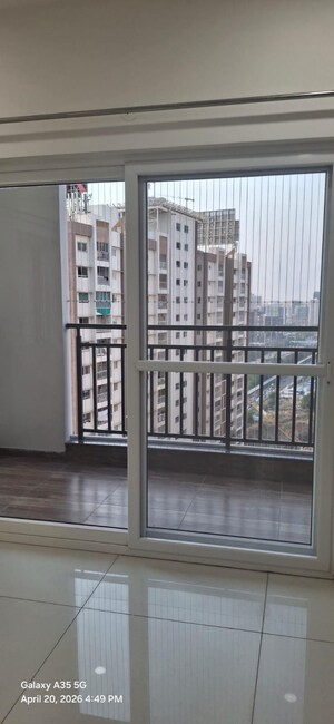 Balcony in 3 BHK Apartment at Rajapushpa Provincia, Narsingi – for Rent