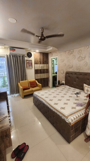 Bedroom in 3 BHK Apartment at Uninav Bliss, Raj Nagar Extension – for Rent