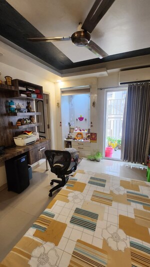 Living Room in 3 BHK Apartment at Uninav Bliss, Raj Nagar Extension – for Rent